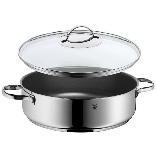 WMF Servierpfanne Mit Glasdeckel, Hoch 3