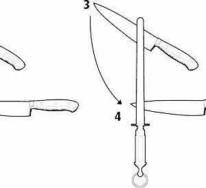 Dick Wetzstahl Dickoron Hygienic Rund/ 30 Cm 6