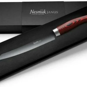 Nesmuk Slicer Janus In Micarta Red 6