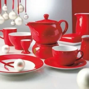 Kahla Pronto Butterdose, Eckig In Rot 9
