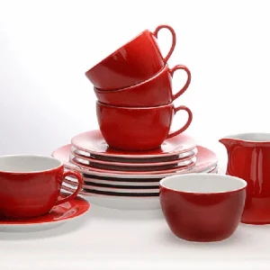 Kahla Pronto Butterdose, Eckig In Rot 7
