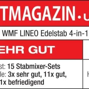 WMF Elektrogeräte WMF Stabmixer-Set 4-in-1 Lineo 9